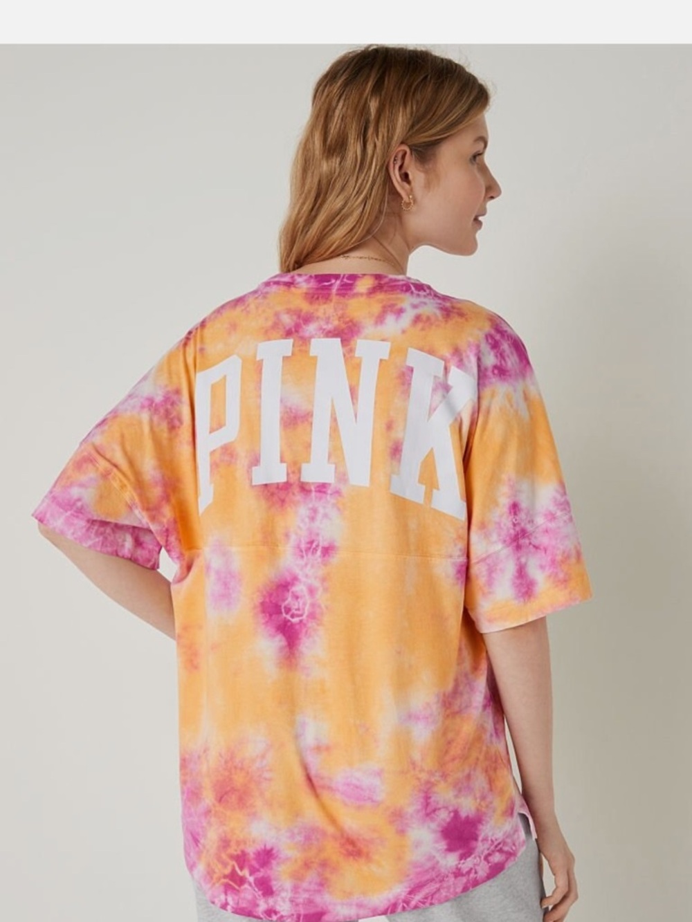 Pink Tye Dye T-Shirt - Size Large